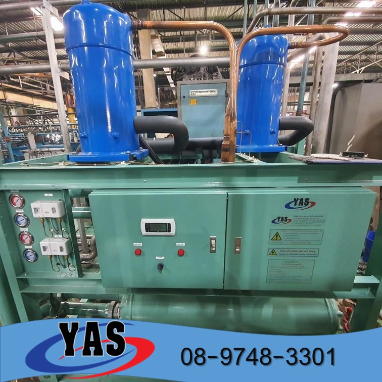 รับเหมาออกแบบติดตั้ง ระบบชิลเลอร์ทำน้ำเย็นโรงงานอุตสาหกรรม